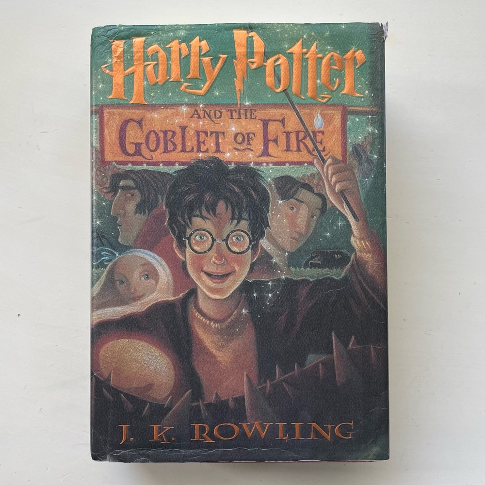 Harry Potter and the Goblet of Fire Hardcover Book/Novel - Book 4